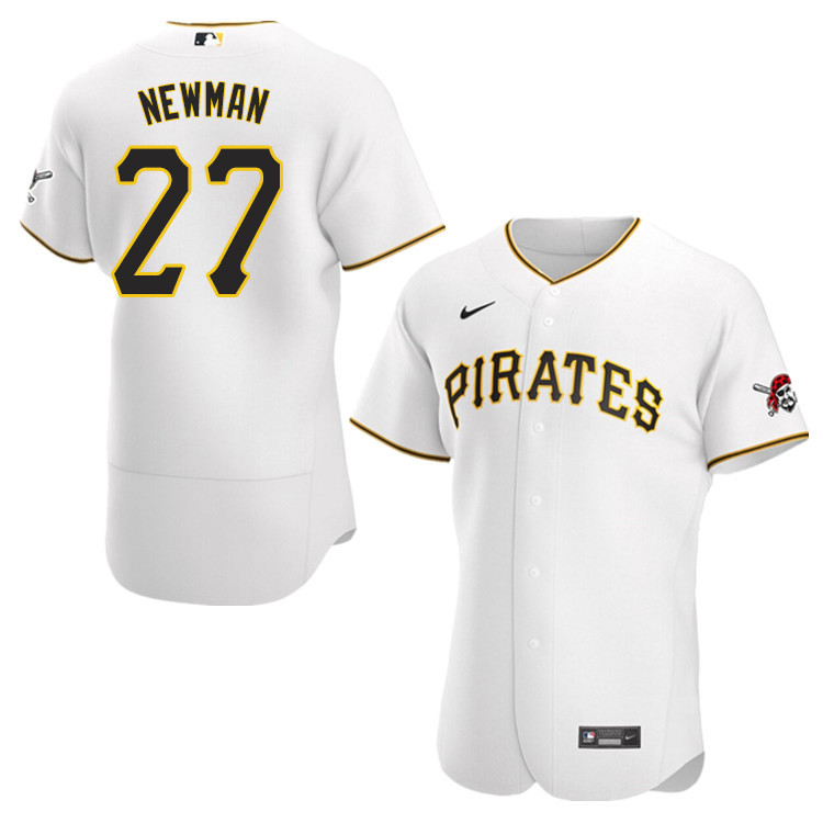 Nike Men #27 Kevin Newman Pittsburgh Pirates Baseball Jerseys Sale-White